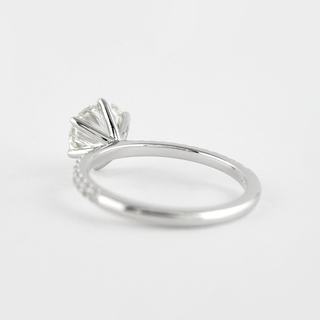 1.20 CT Round Moissanite Diamond Solitaire Engagement Ring