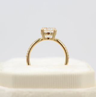1.80 CT Round Moissanite Diamond Solitaire Engagement Ring