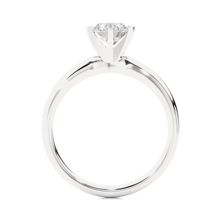 1.1 Carat Round  Cut Solitaire 6 Prong  Engagement and Wedding Ring